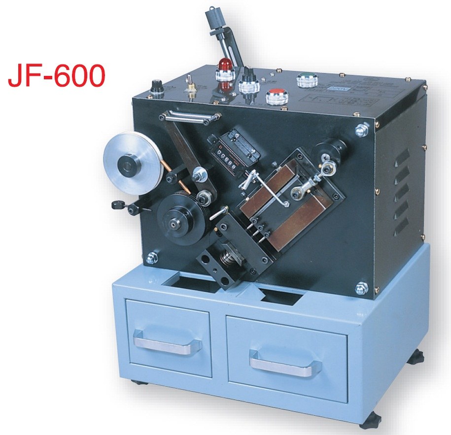 JF-600X - Jumper Wire Forming Machine - economy, no waste, press method