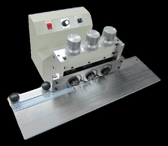 NTG-530N - Pre-scored Aluminum PCB Depaneling Machine - Triple Roller Slice