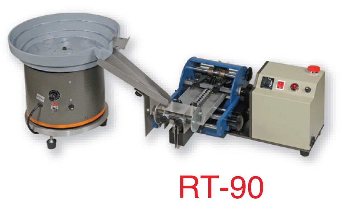 RT-90 - Motorized Taped and Loose Axial Lead Bender with Bowl Feeder